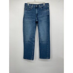 Levis Mens 514 Straight Fit Blue Denim Jeans W33 L30